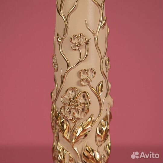 Настольный светильник Лето Шебби Айвори