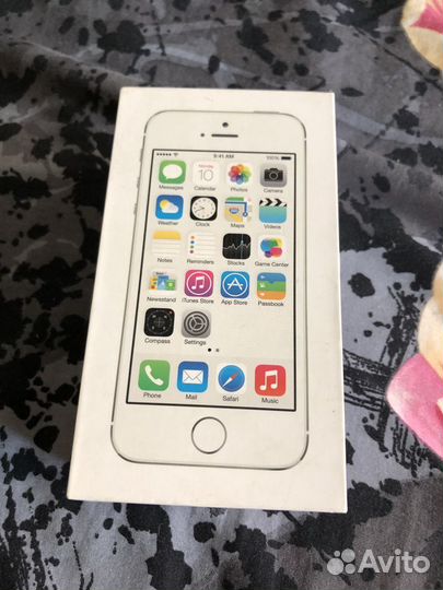 Коробка от айфона 5s