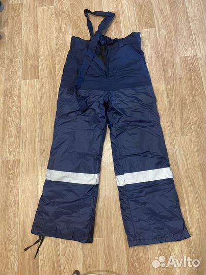 Спецодежда, зимние мужские штаны р.48-50