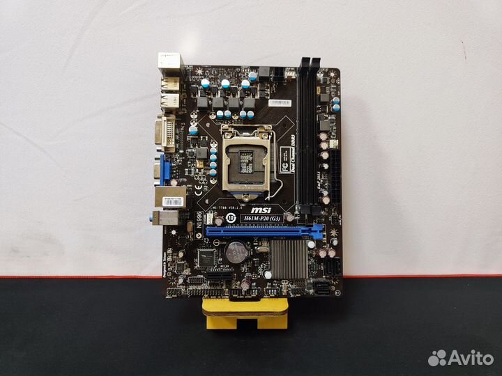 Материнская плата MSI H61M-P20(G3) LGA 1155