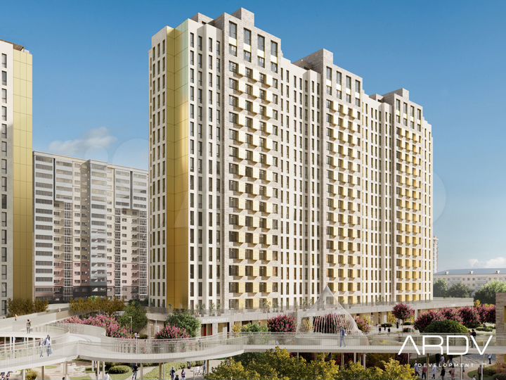 2-к. квартира, 67 м², 4/17 эт.