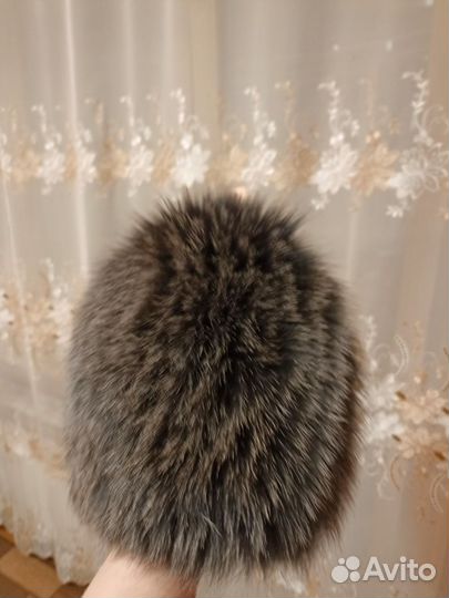 Шапка зимняя меховая женская