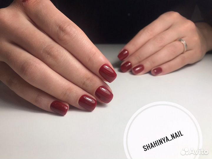 Маникюр+брови