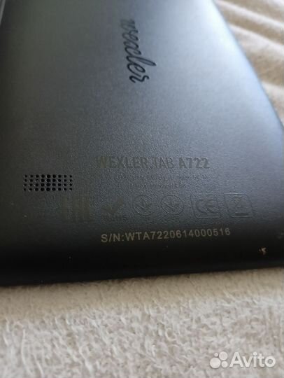 Планшет wexler.taba722