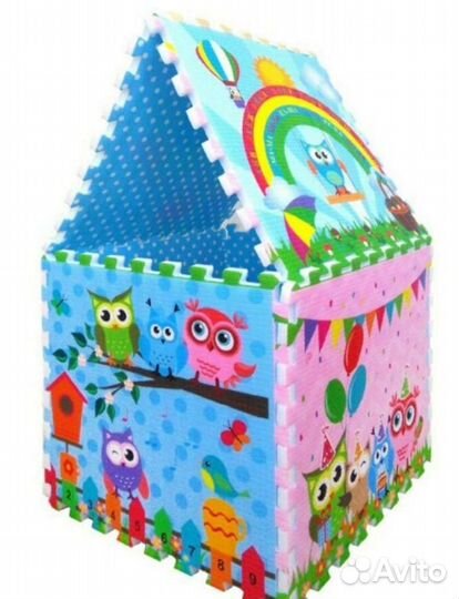 Детский коврик для ползания пазл