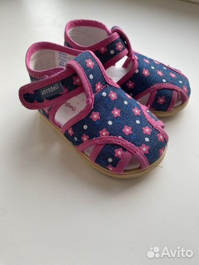 Сандалии для девочки 20 размер котофей