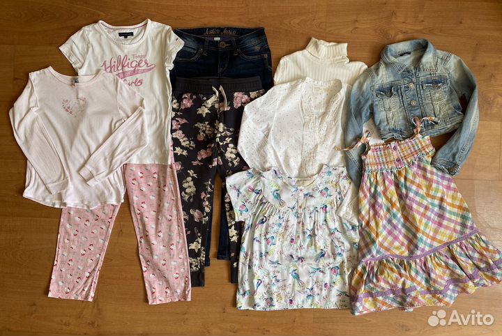 Пакет вещей для девочки 120 128