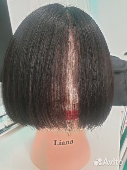 Голова манекен с натуральными волосами