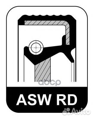 Сальник полиакриловый каучук перед