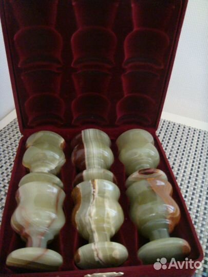 Фужеры/рюмки из натурального камня новые