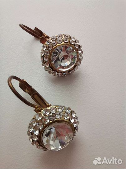 Серьги винтаж СССР