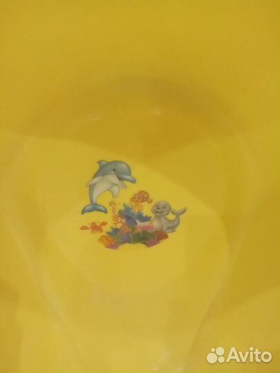 Ванночка детская для купания с горкой