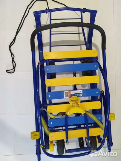 Детские санки с колесами Nikki 3