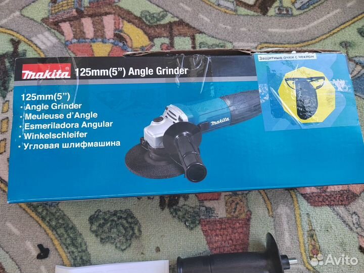 Ушм болгарка makita 125 ga 5030