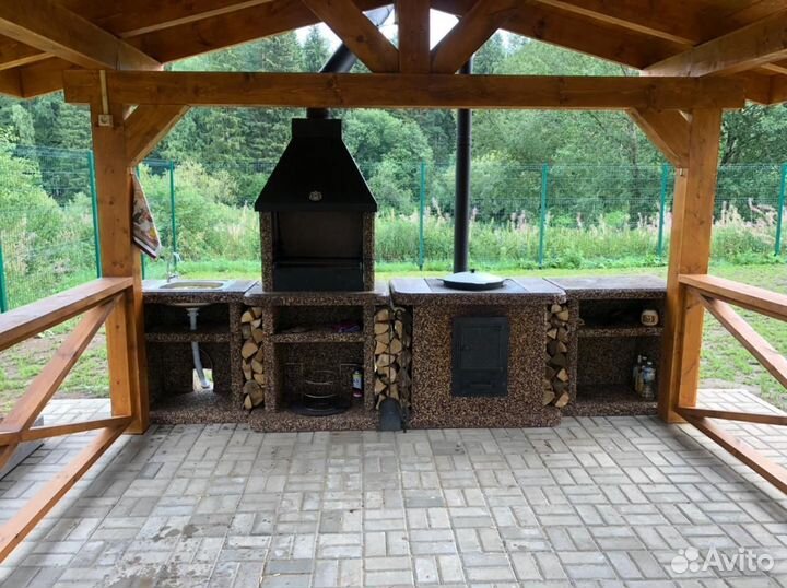 Модульный комплекс барбекю, гриль, мангал