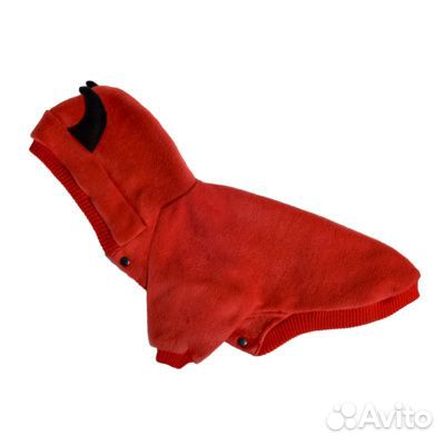 Tappi одежда Толстовка Блади для собак красный спи