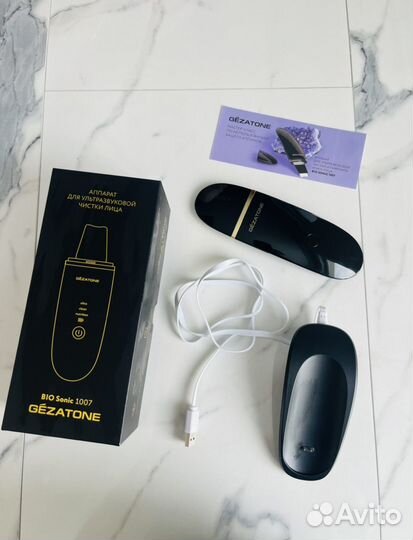 Аппарат для ультразвуковой чистки лица gezatone
