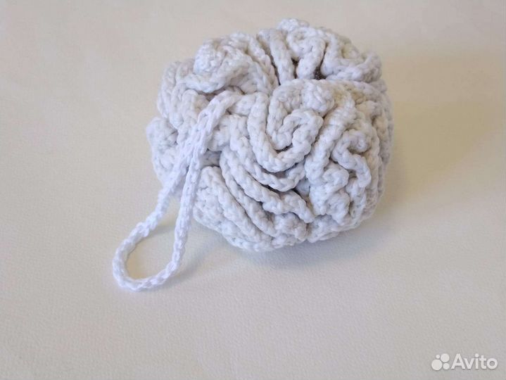 Мочалка ручной работы