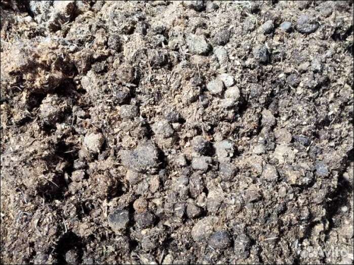 Подстилка конская (навоз конский с опилками) 50 л