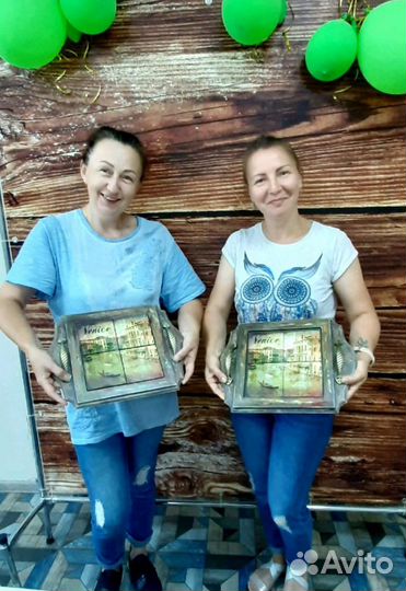 Мастер-классы по декупажу и декору