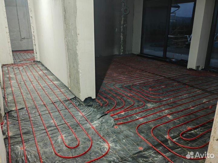 Монтаж отопления и водоснабжения в частном доме