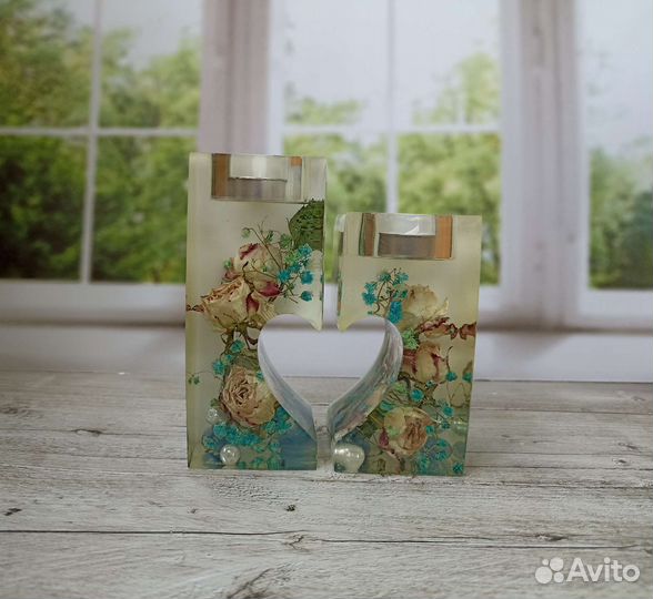 Подсвечник ручной работы