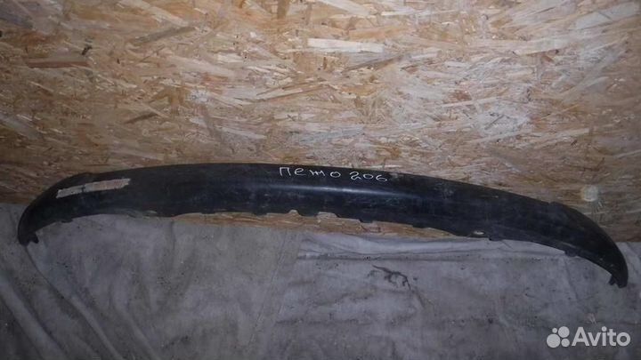 Накладка заднего бампера Peugeot 206 1998-2012