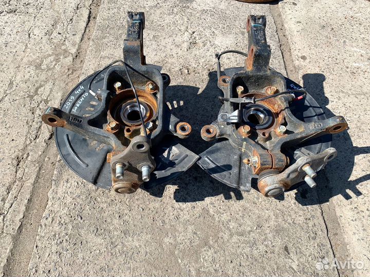 Кулак поворотоный Киа Соренто Прайм 3