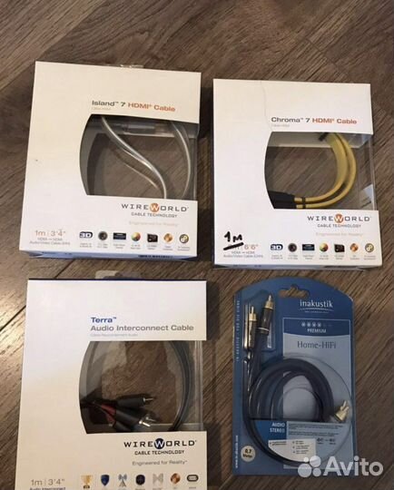 Кабели naim inakustik wireworld qed