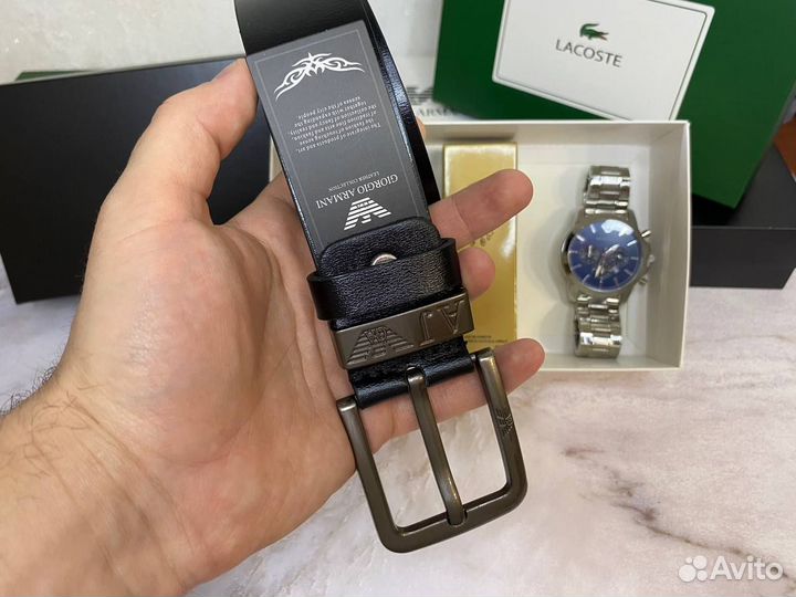 Подарочный набор для мужчин 3 в 1 Армани