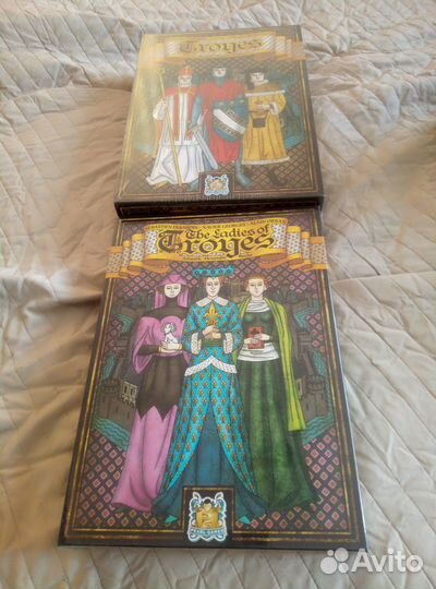 Игра Труа с дополнением Ladies of Troyes