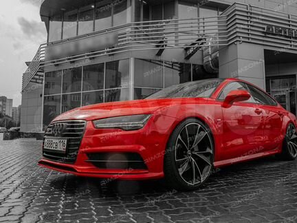 Кованые диски R21 на audi A7