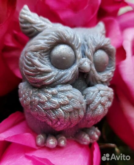 Мыло ручной работы - совёнок