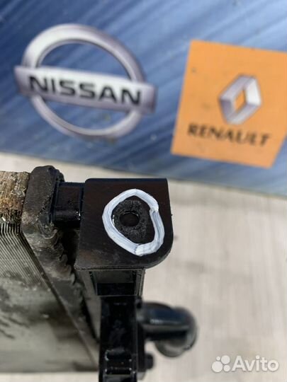 Радиатор охлаждения двигателя основной Nissan alme