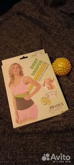 Пояс для похудения живота Bradex