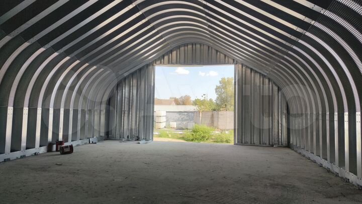 Склад на рампе и Открытая площадка, 140 м²