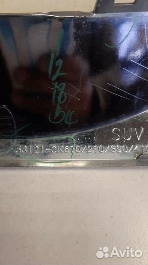 Накладка декоративная на решетку радиатора