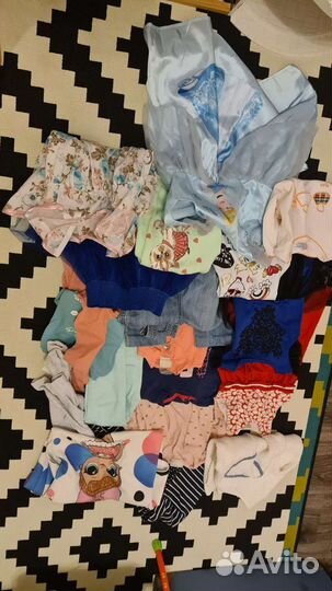 Пакет вещей на девочку 104-110 см