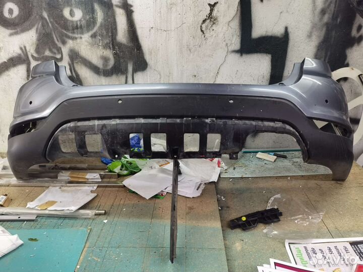 Задний бампер Kia rio x-line 3 хэтчбек