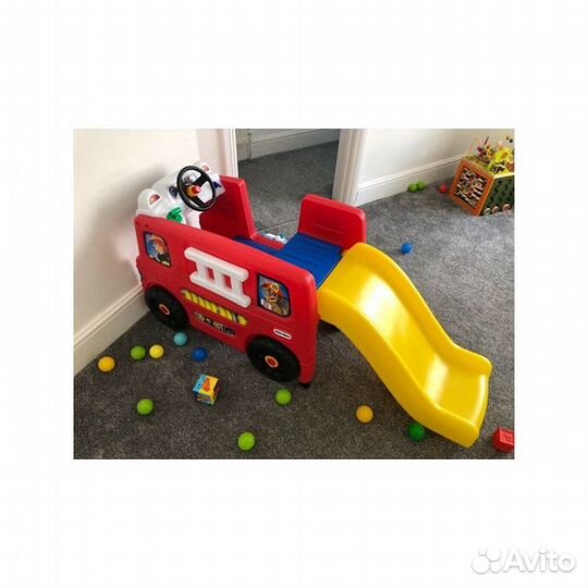 Горка Автобус Пожарная Станция - аренда