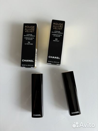 Помада Chanel Rouge Allure Velvet 34; 69