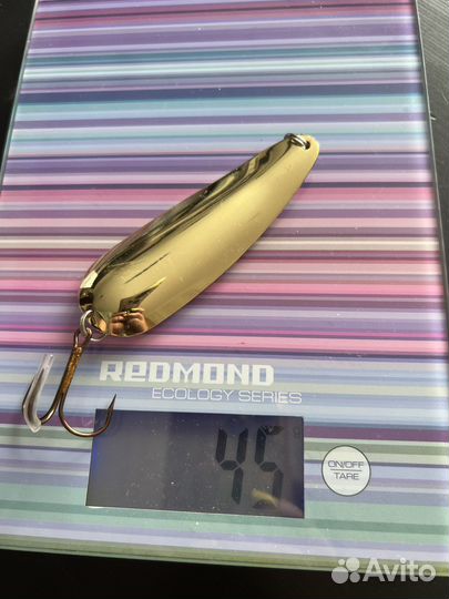 Блесна Хищник щука колебалка астраханская SHK4