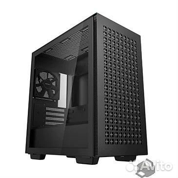 Корпус MiniTower DeepCool CH370 черный без бп mATX