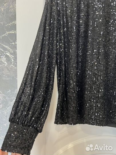 Блуза с пайетками вечерняя