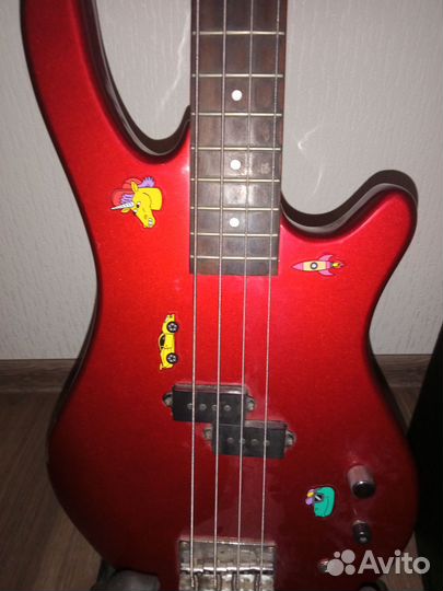 Басс гитара 4 струны с комбиком комплект