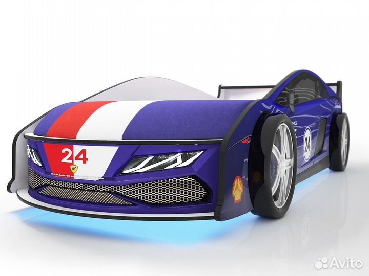 Детская кровать машина 