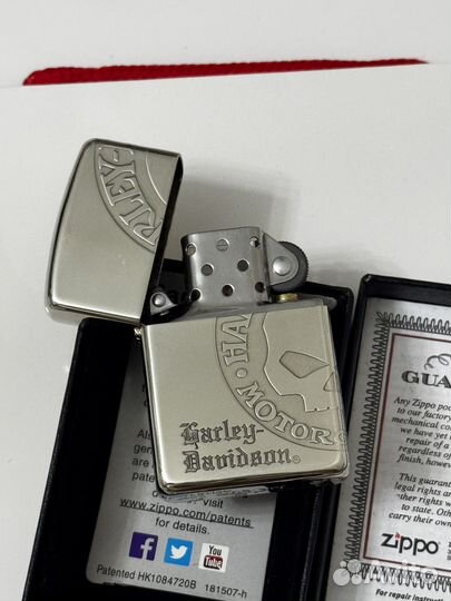 Зажигалка zippo harley davidson