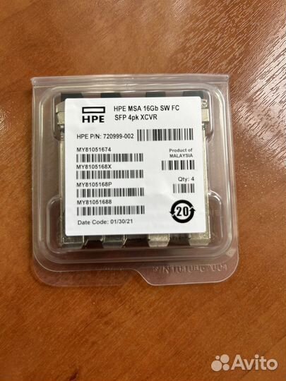 SFP-модуль HP C8R24B 720999-002 876143-001 MSA