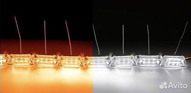 Дневные ходовые огни Crystal S8 с поворотником