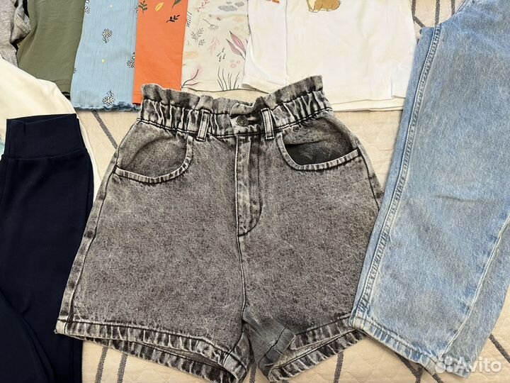 Детская одежда для девочки пакетом 122-128